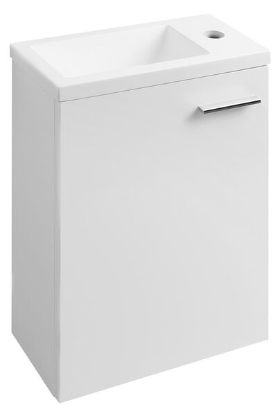 Aqualine Aqualine, ZOJA umývadlová skrinka 37x50x18cm, biela, 51037A