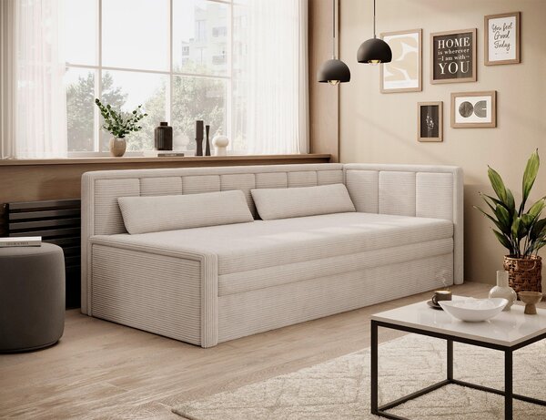 LEŇOŠKA, textil, béžová P & B - Online Only obývacie izby, Online Only