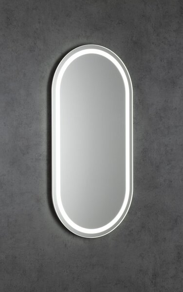 Sapho Sapho, NYX zrkadlo oválne s LED osvetlením 45x90cm, NY045