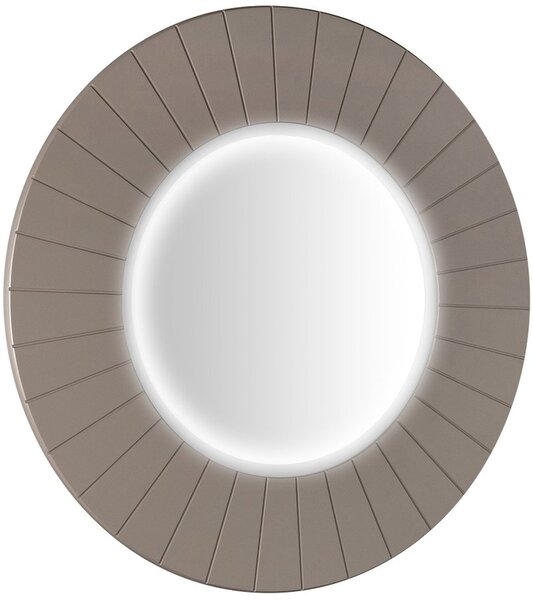 Sapho Sapho, LUMIRO STRIP guľaté zrkadlo s LED osvetlením v ráme, priemer 90cm, agila, LR950-4343S