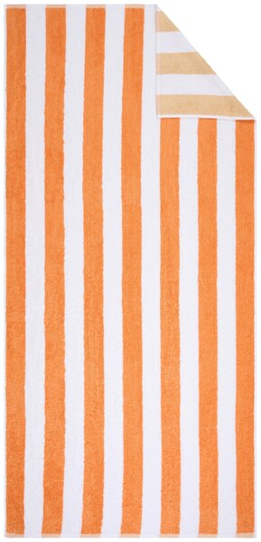 PLÁŽOVÁ OSUŠKA, 90/180 cm, oranžová, biela, béžová Esposa - Kúpeľňový textil