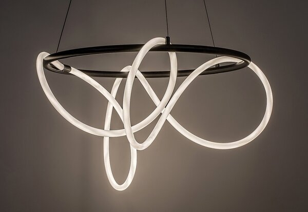 Rabalux 98072191 LED závesné stropné svietidlo Montema | 54W integrovaný LED zdroj | 4480lm | 4000K