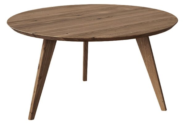 MOOD SELECTION Orbit Konferenčný stolík okrúhly 90 cm, dub, farba tobacco