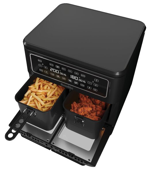 Teplovzdušná fritéza Breville HALO DUAL VDF130X, 11 L