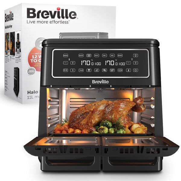 Teplovzdušná fritéza Breville HALO DUAL VDF130X, 11 L