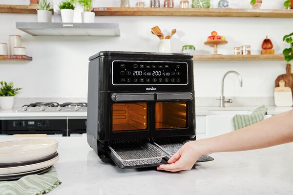 Teplovzdušná fritéza Breville HALO DUAL VDF130X, 11 L