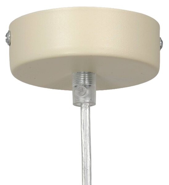 Milagro Lighting Závesné svietidlo Timon, taupe/béžová, Ø 17 cm, kov, Hnedá / hrdzavá, Obývacia izba / jedáleň, kov, Moderný, Závesné svietidlo