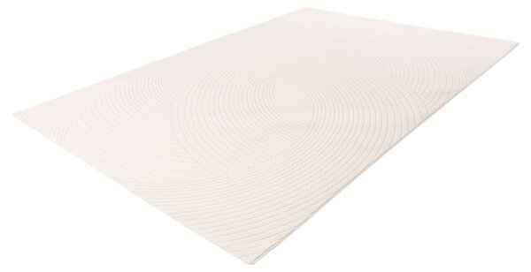 Moderný jednofarebný koberec NAPOLI Batucci 501 IVORY 1,60 x 2,30 m