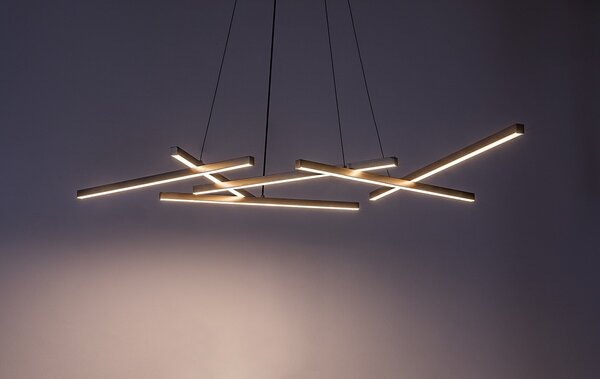 Rabalux 98072369 LED závesné stropné svietidlo Severine | 40W integrovaný LED zdroj | 2400lm | 3000-6500K
