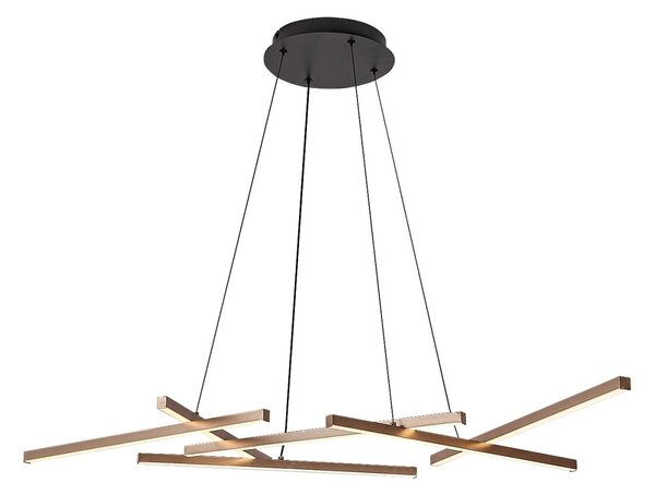 Rabalux 98072369 LED závesné stropné svietidlo Severine | 40W integrovaný LED zdroj | 2400lm | 3000-6500K
