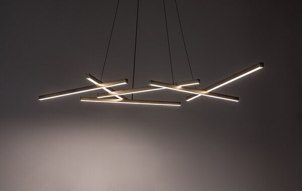 Rabalux 98072369 LED závesné stropné svietidlo Severine | 40W integrovaný LED zdroj | 2400lm | 3000-6500K