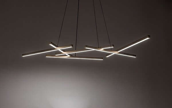 Rabalux 98072369 LED závesné stropné svietidlo Severine | 40W integrovaný LED zdroj | 2400lm | 3000-6500K