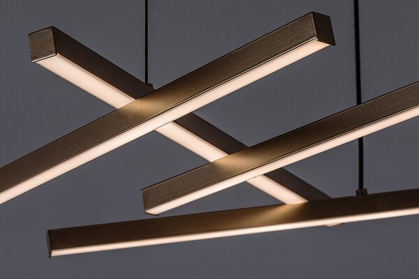 Rabalux 98072369 LED závesné stropné svietidlo Severine | 40W integrovaný LED zdroj | 2400lm | 3000-6500K