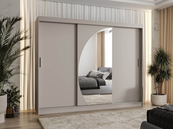 Mirjan24 Skriňa so zrkadlom Grilion 250, zásuvka: nie, Farby: dub artisan 5903211418396