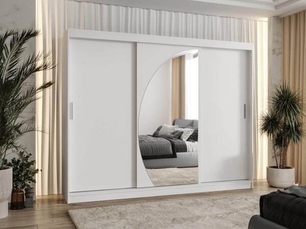 Mirjan24 Skriňa so zrkadlom Grilion 250, zásuvka: nie, Farby: dub artisan 5903211418396