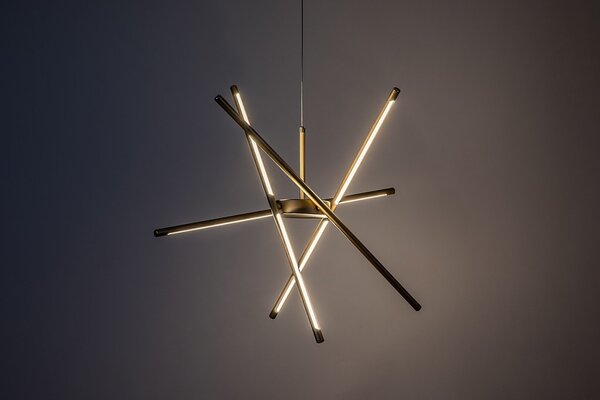 Rabalux 98072339 LED závesné stropné svietidlo Henli2 | 40W integrovaný LED zdroj | 2800lm | 3000K