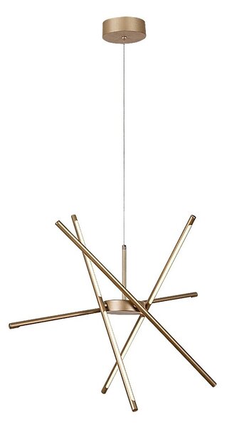 Rabalux 98072339 LED závesné stropné svietidlo Henli2 | 40W integrovaný LED zdroj | 2800lm | 3000K
