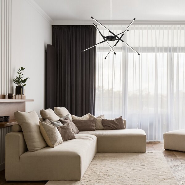 Rabalux 98072338 LED závesné stropné svietidlo Henli2 | 40W integrovaný LED zdroj | 2800lm | 3000K