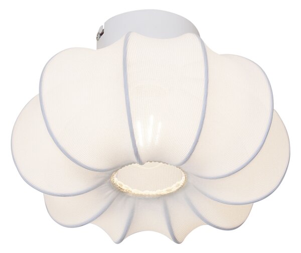 Stropná Lampa Japandi Biela 27cm - Plu Asyesha