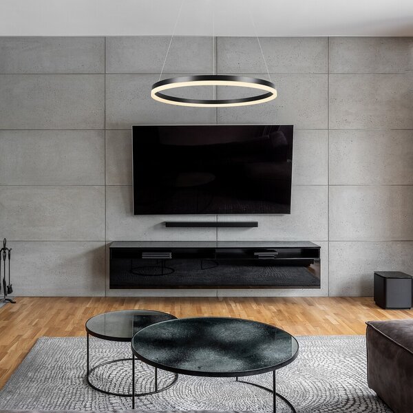Rabalux 98072302 LED závesné stropné svietidlo Isaure | 45W integrovaný LED zdroj | 3000lm | 3000+4000+6500K