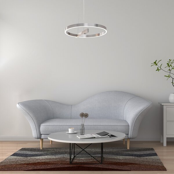 Rabalux 98072223 LED závesné stropné svietidlo Thrac | 40W integrovaný LED zdroj | 2070lm | 4000K