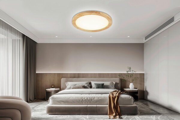 STROPNÉ LED SVIETIDLO, 40/5 cm Novel - Interiérové svietidlá