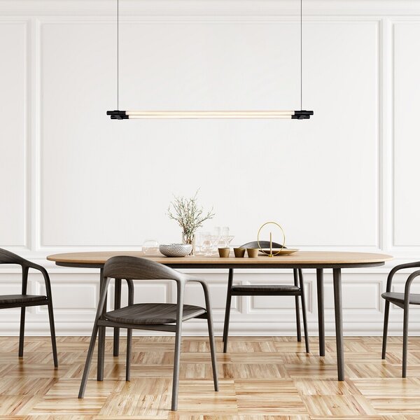 Rabalux 98072169 LED závesné stropné svietidlo Nivaro | 28W integrovaný LED zdroj | 3050lm | 3000K
