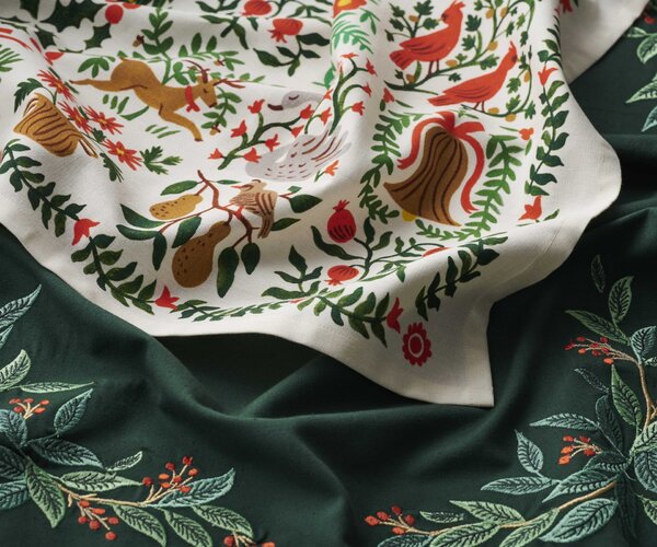 Bavlnená utierka Willowberry Embroidered