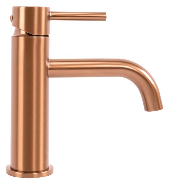 Umývadlová batéria REA LUNGO - brúsené Copper, nízka