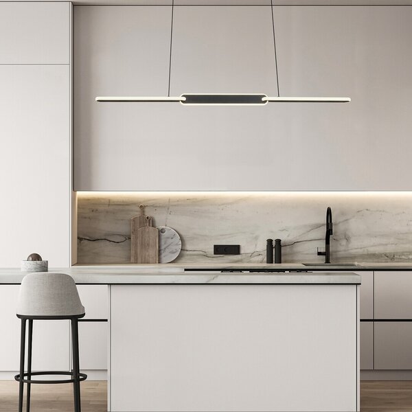 Rabalux 98072231 LED závesné stropné svietidlo Sindri | 36W integrovaný LED zdroj | 2050lm | 3000+4000K