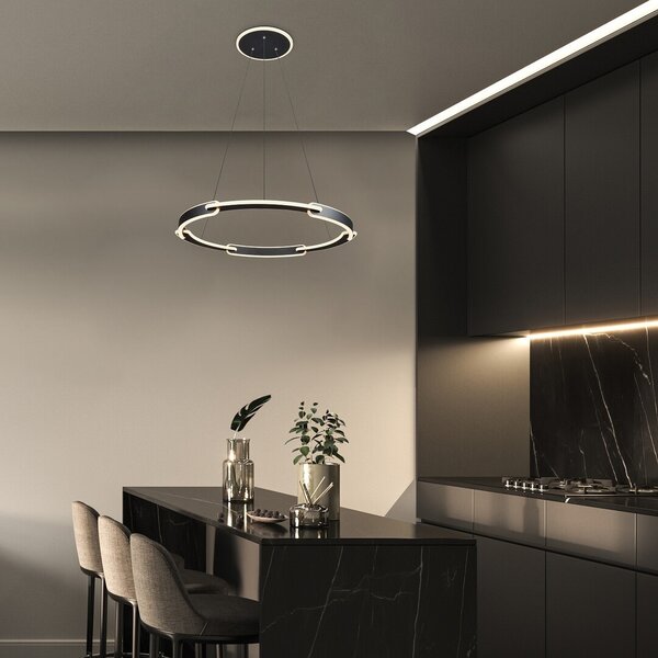 Rabalux 98072229 LED závesné stropné svietidlo Sindri | 45W integrovaný LED zdroj | 3200lm | 3000+4000K