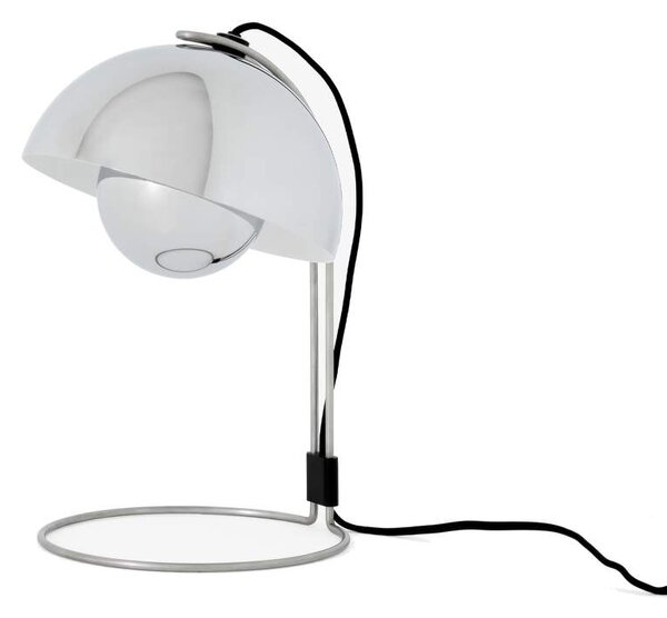 &Tradition Stolná lampa Flowerpot VP4, chrome 133086A203