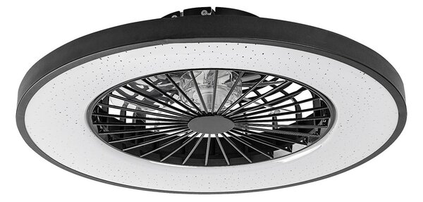 Rabalux 98071334 LED ventilátor s osvetlením Dalfon2 | 72W integrovaný LED zdroj | 2100lm | 3000-6500K