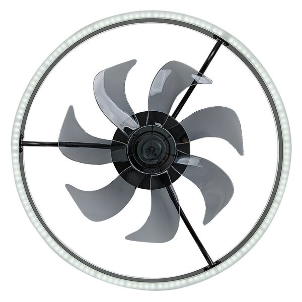 Rabalux 98071337 LED ventilátor s osvetlením Fanfy | 40W integrovaný LED zdroj | 2200lm | 3000+4000+6500K