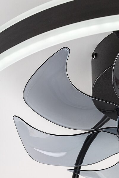 Rabalux 98071337 LED ventilátor s osvetlením Fanfy | 40W integrovaný LED zdroj | 2200lm | 3000+4000+6500K