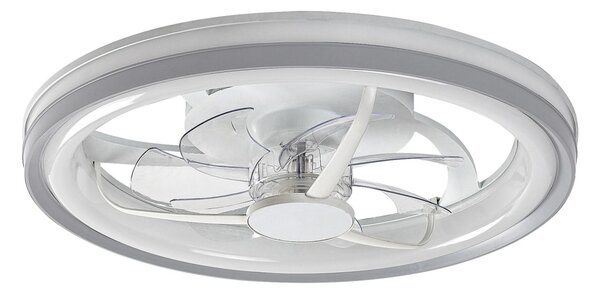 Rabalux 98071335 LED ventilátor s osvetlením Fanricius | 40W integrovaný LED zdroj | 2200lm | 3000+4000+6500K