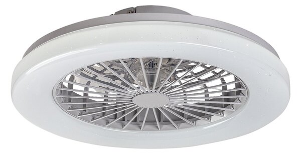 Rabalux 98071333 LED ventilátor s osvetlením Dalfon2 | 48W integrovaný LED zdroj | 3500lm | 3000-6500K