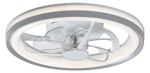 Rabalux 98071335 LED ventilátor s osvetlením Fanricius | 40W integrovaný LED zdroj | 2200lm | 3000+4000+6500K