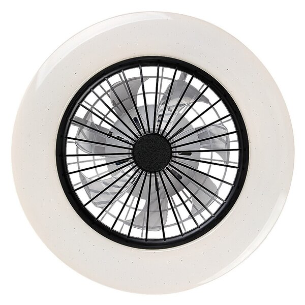 Rabalux 98071330 LED ventilátor s osvetlením Dalfon2 | 48W integrovaný LED zdroj | 3100lm | 3000-6500K