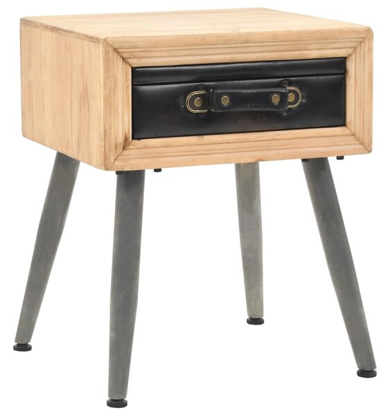 Nočný stolík z jedľového dreva 43x38x50 cm