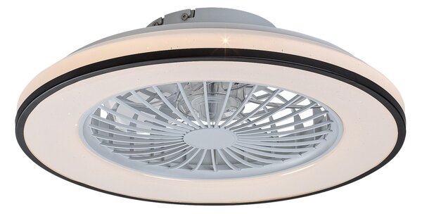 Rabalux 98071331 LED ventilátor s osvetlením Dalfon2 | 48W integrovaný LED zdroj | 2800lm | 3000-6500K