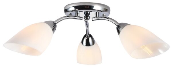 Prisadený luster PORTOS 3xE14/10W/230V lesklý chróm