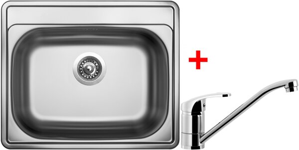 Set Sinks COMFORT 600 V matný + PRONTO