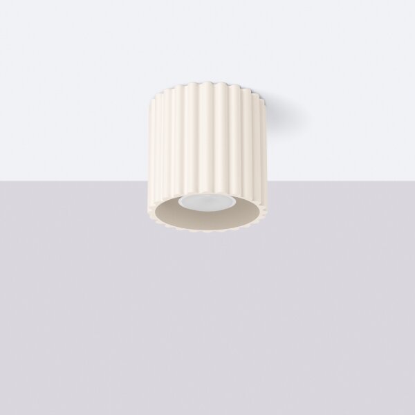 Brilagi - LED bodové svietidlo SFERA 1xGU10/10W/230V priemer 10 cm krémové