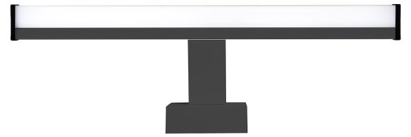 LED Kúpeľňové osvetlenie zrkadla MIRORE LED/8W/230V 40 cm IP44 čierna