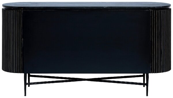 ŠIROKÁ KOMODA, mosadzná, 150/80/40 cm Ambia Home - Komody