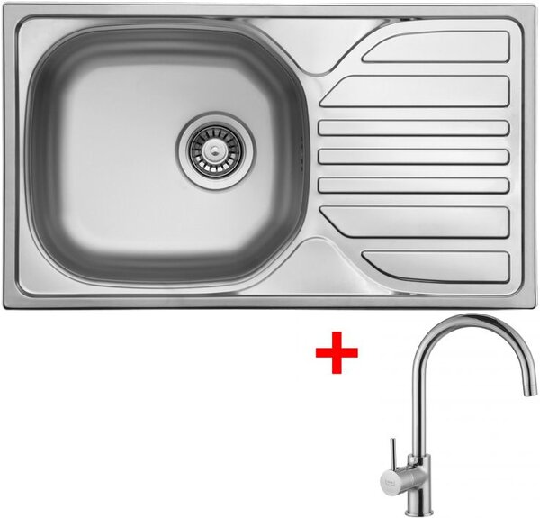 Set Sinks COMPACT 760 V matný + VITALIA