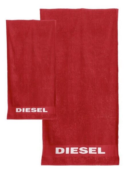 SADA FROTÉ UTERÁKOV, červená Diesel - Kúpeľňový textil, Online Only