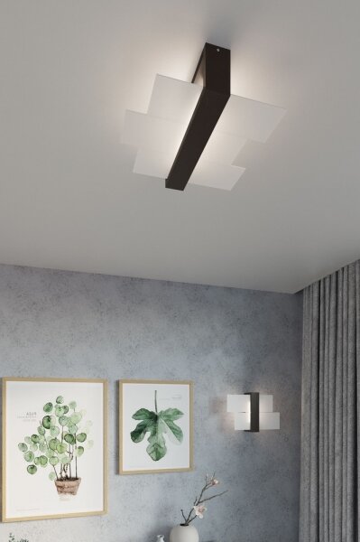 Sollux SL.0075 - Nástenné svietidlo FENIKS 1 1xE27/60W/230V wenge