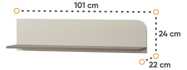 Polička HR-05 SOPHIE
